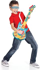 Lexibook Despicable Me Minions Electronic Guitar with Microphone Glasses view 6