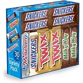 Mars Chocolate Bar Variety Pack - 30 Count (Pack of 2)