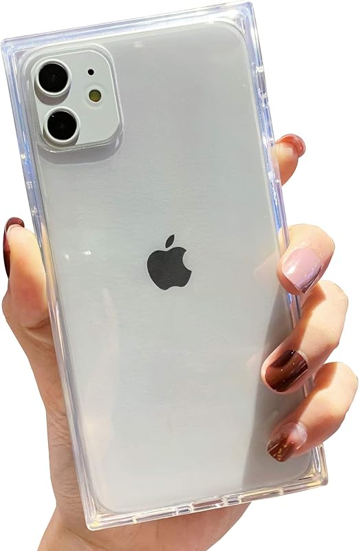 iPhone 11 Clear Case,Tzomsze Square 