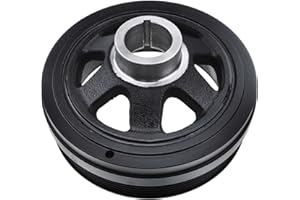 A-Premium Engine Harmonic Balancer Crankshaft Pulley Compatible with Mercedes-Benz C230 C280 2006-2007, C300 2008-2012, SLK28