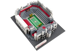 FOCO NCAA Unisex-Adult NCAA College Team Construction Blocks 3D Mini BRXLZ Stadium