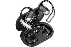AI Translator Earbuds Real-Time 144 Languages & Accents, Open Ear Wireless Bluetooth Earbuds with Charging Case,Translation D