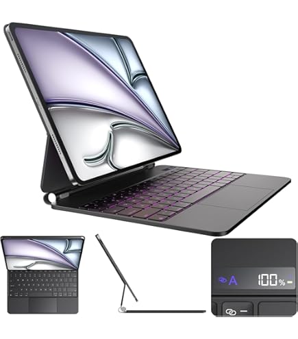 Amazon.com: Magic Keyboard Case for iPad Air 13 Inch (M2 2024/ M3