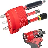 Naerza Magnetic Bit Holder for Milwaukee M12 GEN3 Impact Driver - Effortless Installation, Premium Craftsmanship, Ultra-Durable, Drill Bit Holder With One Screw (1 Pack)