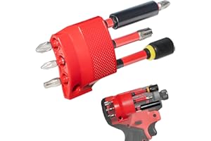 Naerza Magnetic Bit Holder for Milwaukee M12 GEN3 Impact Driver - Effortless Installation, Premium Craftsmanship, Ultra-Durable, Drill Bit Holder With One Screw