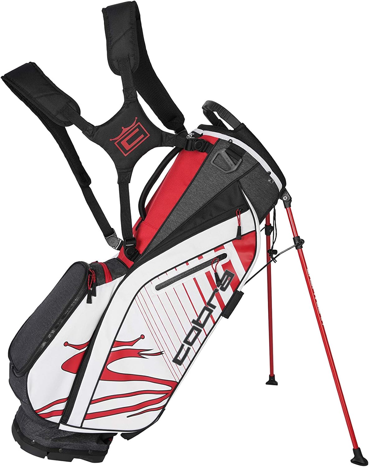 Cobra Golf 2020 Ultralight Stand Bag (Black-Rose Gold) : Sports & Outdoors