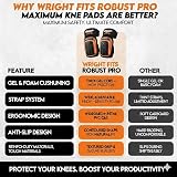 WrightFits Gel Work Knee Pads Heavy Duty Knee Protectors High-Density Foam view 6