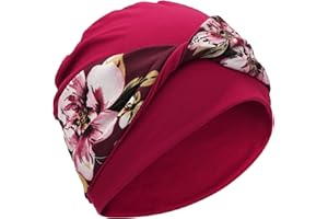 XYIYI Knot Chemo Headwear for Womens Cancer Patients, Stretchy Chemotherapy Headwraps Beanie Hats