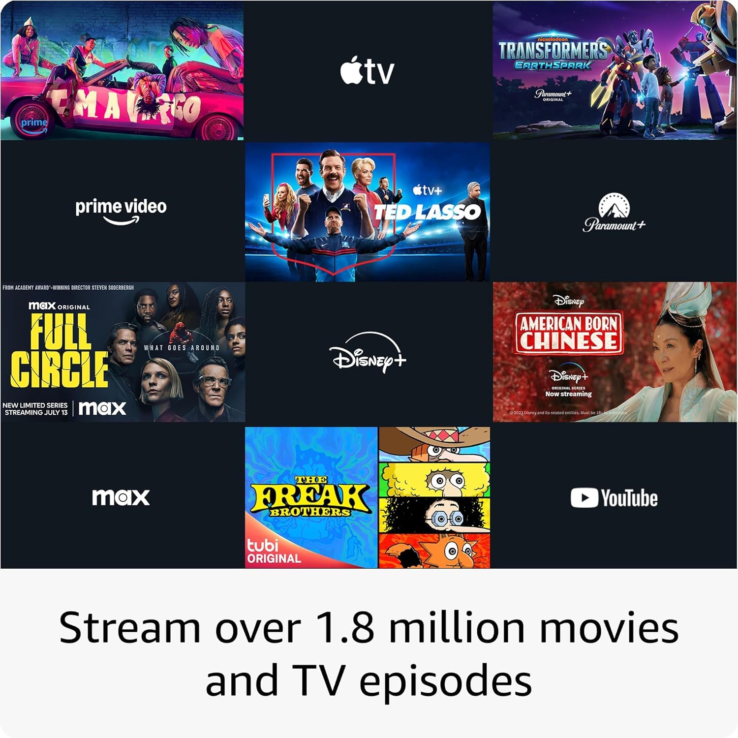 Amazon Fire TV Stick 4K (newest model) with AI-powered Fire TV Search, Wi-Fi 6, stream over 1.8 million movies and shows, free & live TV