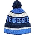 aoenbork City Beanie Knit Hat with Pom Winter Cuffed Cap Sport Fans Gift