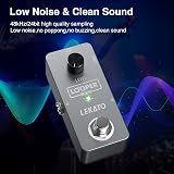 LEKATO Guitar Loop Pedal 5 Minutes Unlimited Overdub USB 24-Bit Looper view 6