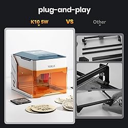 WAINLUXPRO K10 Laser Engraver, 5000mW Portable