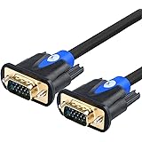 VGA Cable,SHD VGA to VGA HD15 Monitor Cable for PC Laptop TV Projector-3Feet