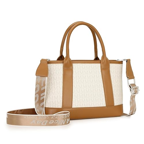 Miss Lulu Women's HBM2422-BG Handbags, Beige, One Size