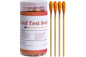 Lead Test Swabs - Lead Paint Test Kit with Test Swab,Lead Test for All Painted Surfaces Ceramics, Dishes, Metal, Wood, Rapid 