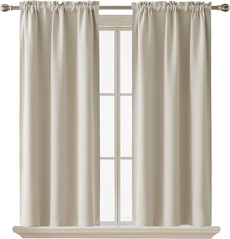 Amazon Com Blackout Curtains For Kids Room 95 Inches Long Triple Weave Nursery Window Curtain Panels For Boy S Room Darkening Thermal Insulated Drapes Grommet Top 1 Pair Sky Blue Kitchen Dining