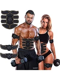 Abs Stimulator Muscle Trainer Ultimate Abs Stimulator Ab Stimulator for Men Women Abdominal Work Out Ads Power Fitness Abs Muscle Training Gear Workout Equipment Portable Stimulator Abs Belt