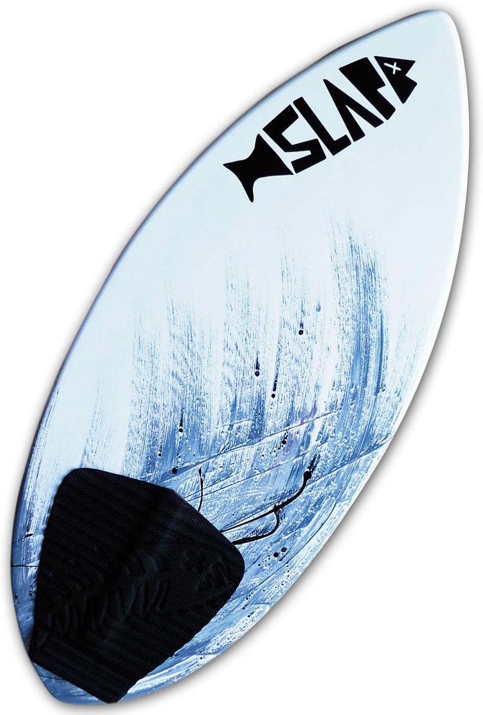Slapfish Skimboards - Gray Fiberglass & Carbon with Traction Deck Grip - 4 Sizes - Kids & Adults - Beginner to Advanced - No Weight Limit Option