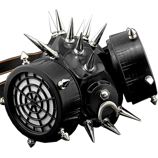 Amazon.com: punkman2000 SteamPunk Chain Spike Vintage Cosplay