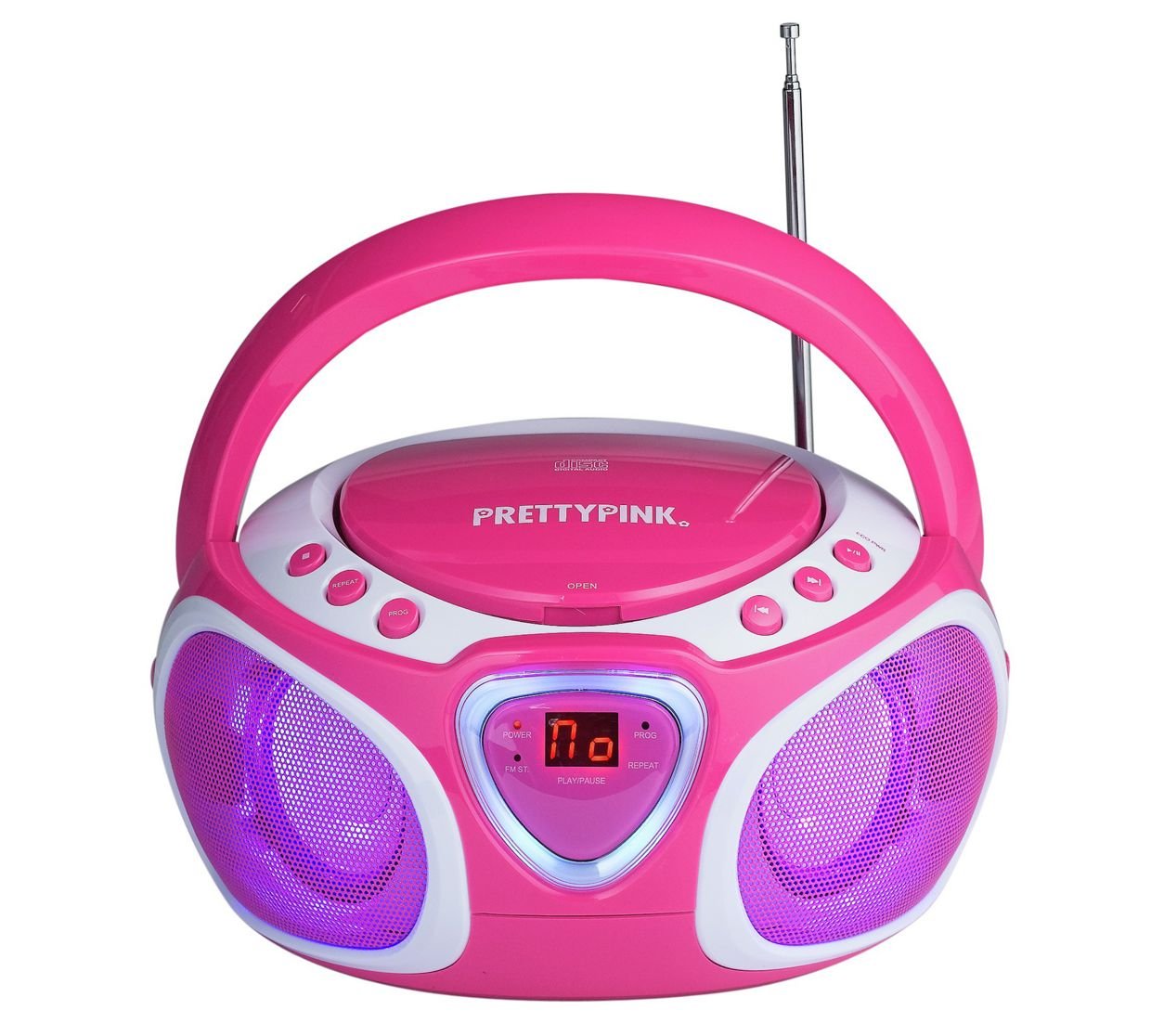 bush bluetooth boombox pink