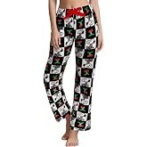COCO BRANDS Peanuts Snoopy Womens Pajama Pants Sleepwear | Cozy Soft Stretch Knit, Elastic Drawstring Waist, Relaxed Fit, Comfortable for Sleep and Everyday Lounging