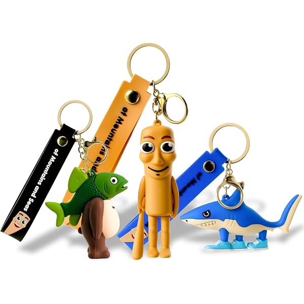 Amazon.com: Satakara 3 Pack Italian Brainrot Animals Keychains