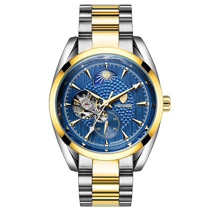 Armbanduhr Herren Hohl mechanische automatische-Marke Uhren wasserdicht männliche Tisch