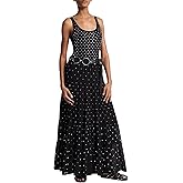 Michael Kors Womens Studded Tier Maxi Skirt
