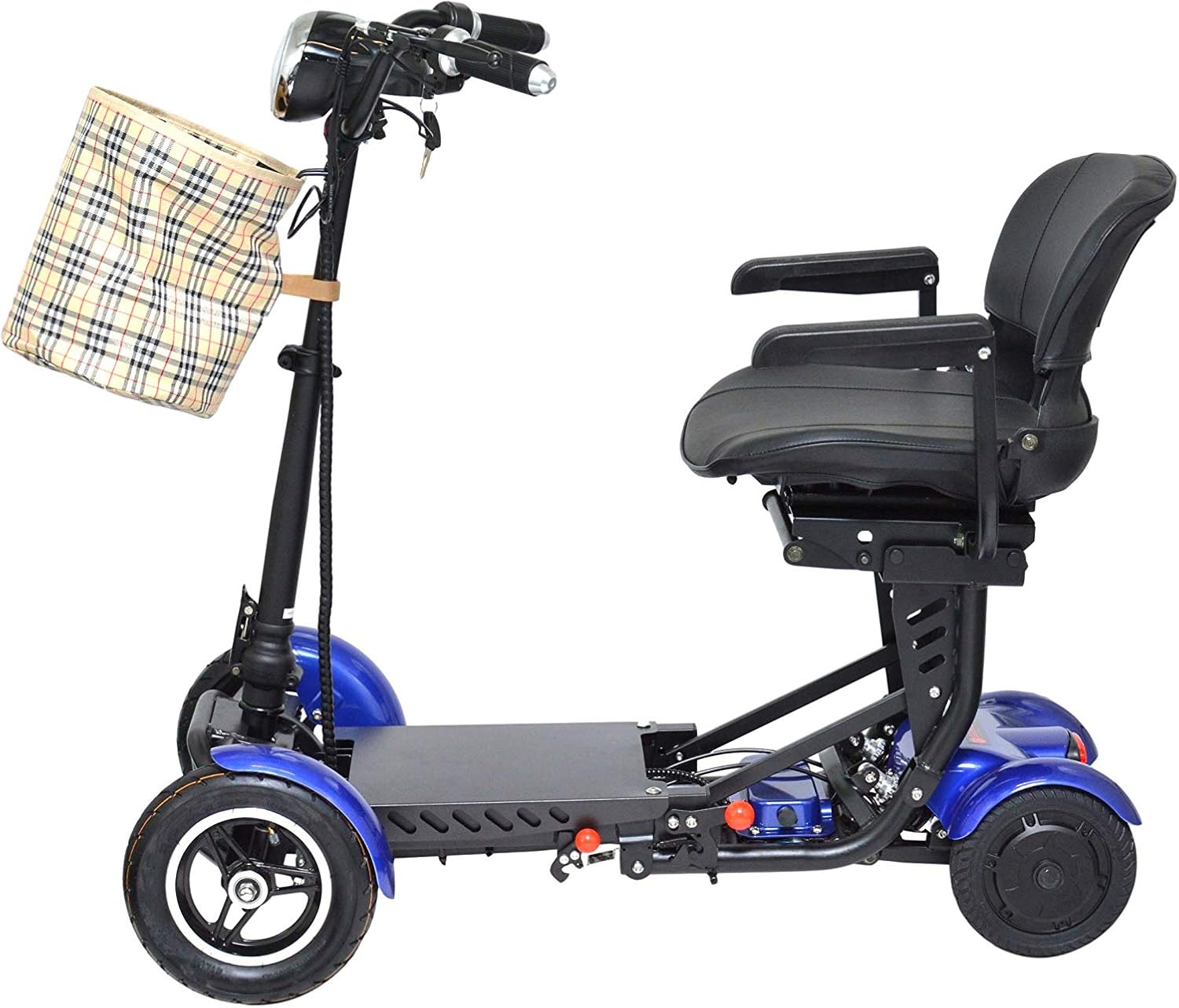 Dragon Mobile EX Foldable Lightweight Power Mobility Scooter Wheelchair Multi Terrain Easy Travel Electric Mobility Scooter for Adults with Bigger Seat: Health & Personal Care