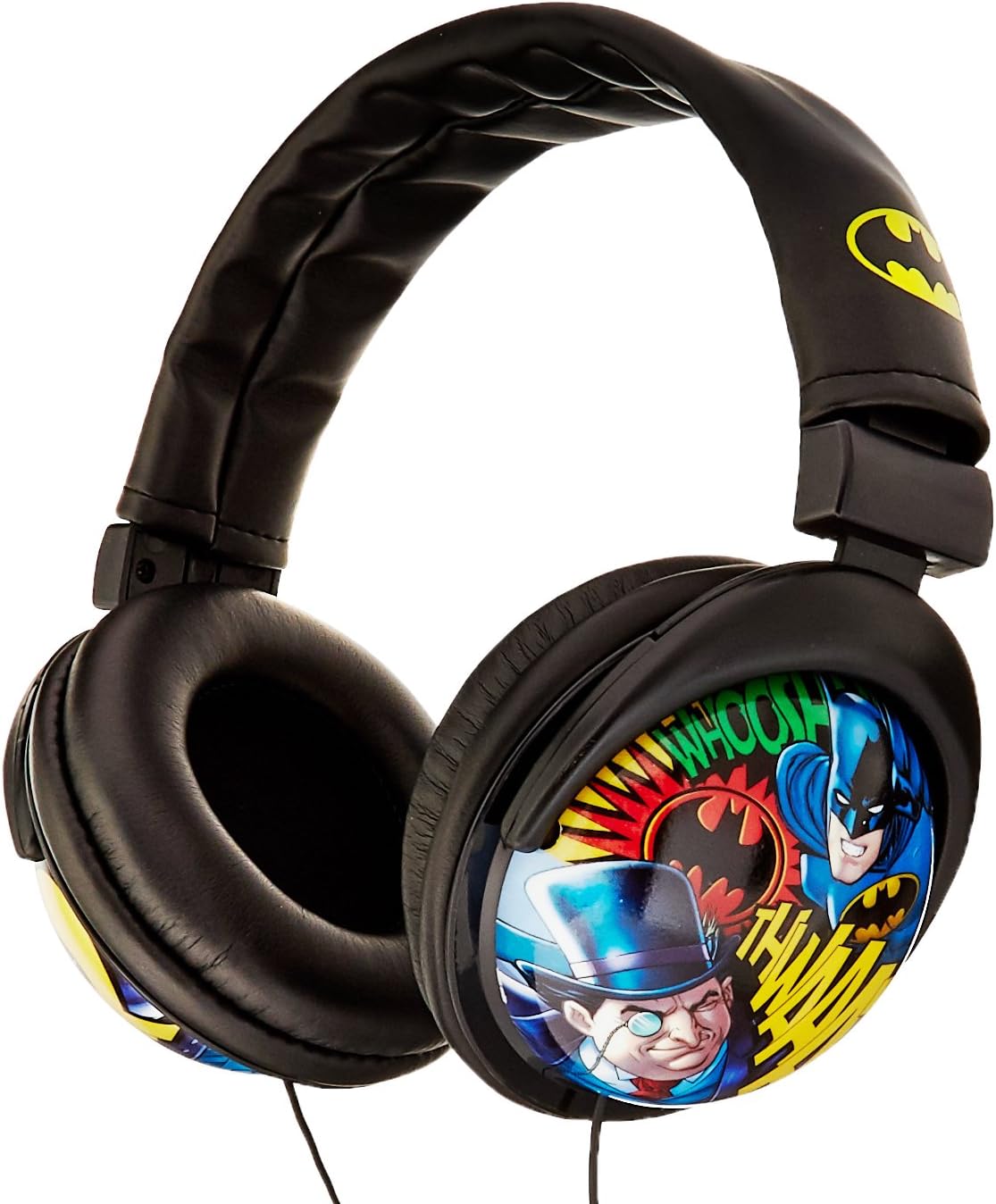 Batman 46182TRU Foldable Stereo Plush Headphone Home