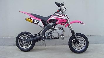 pink kids dirt bike
