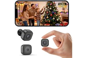 ZONGBI Hidden Camera,Mini Small Camera,HD Security WiFi Wireless Cameras SD Card Storage & App Control,Wireless Surveillance with Magnetic Mount,Motion Detection for Indoor