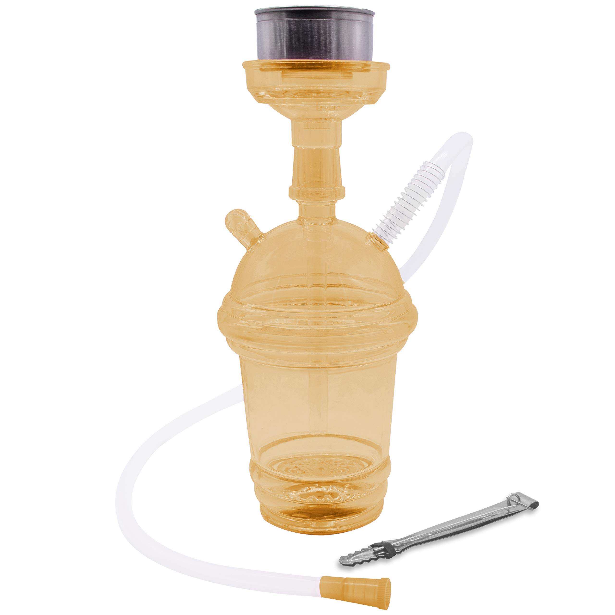 19cm Mini Glass Recycler Bong Water Pipe Oil Rig Shisha Hookah