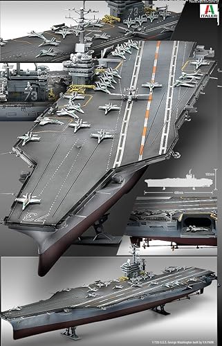 Academy アカデミー1/700米海軍空母ジョージ・ワシントンUSS George Washington（CVN-73） Academy Models B14405 [並行輸入品]
