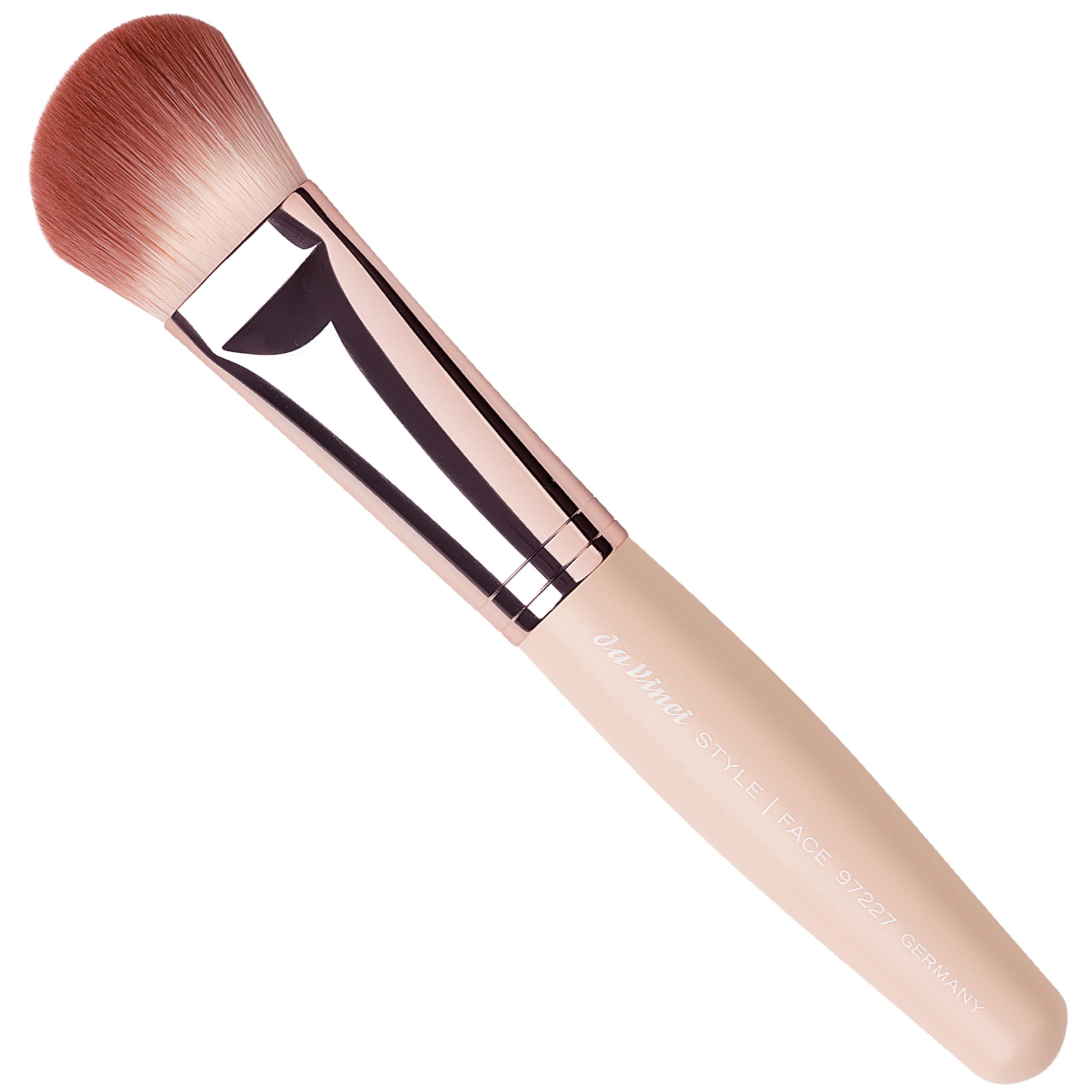 da Vinci Blusher Brush Angled/Vegan/Synthetic Fibre/Handmade In Germany