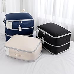 Easortm Comforter Storage Bag - Large Capacity