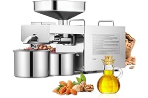 CGOLDENWALL 1500W Commercial Automatic Oil Press Machine Industrial Oil pressing machine Nuts Seeds Oil Presser Pressing Mach