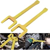 MOEBULB 12020 Axle Popper Kit 2PC CV Axle Removal Tool for Most FWD Front Wheel Drive Vehicles Removing Stuck Half Shaft Fixing Damaged CV Joints CV Axle Puller, Gold