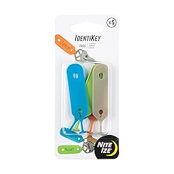Nite Ize IdentiKey Tags, Quickly Identify Keys With