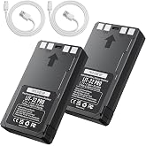 2 Pack LIT-22 7000mAh Rechargeable Battery for SPYPOINT Trail Cameras | Compatible with Flex-S, M, Plus&amp;Flex G-36 , Includes Type-C Cable