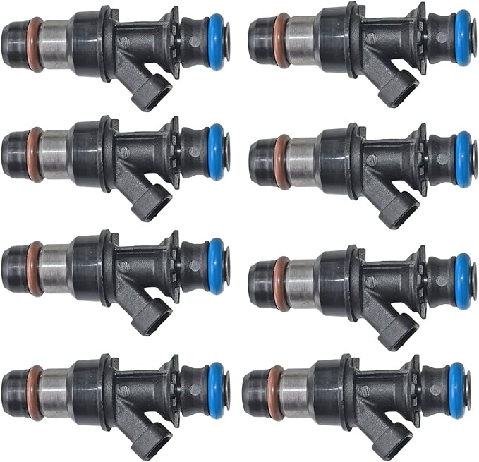 Fuel Injectors Kit 25323974 4 Holes For 20012007 GMC Sierra Chevy