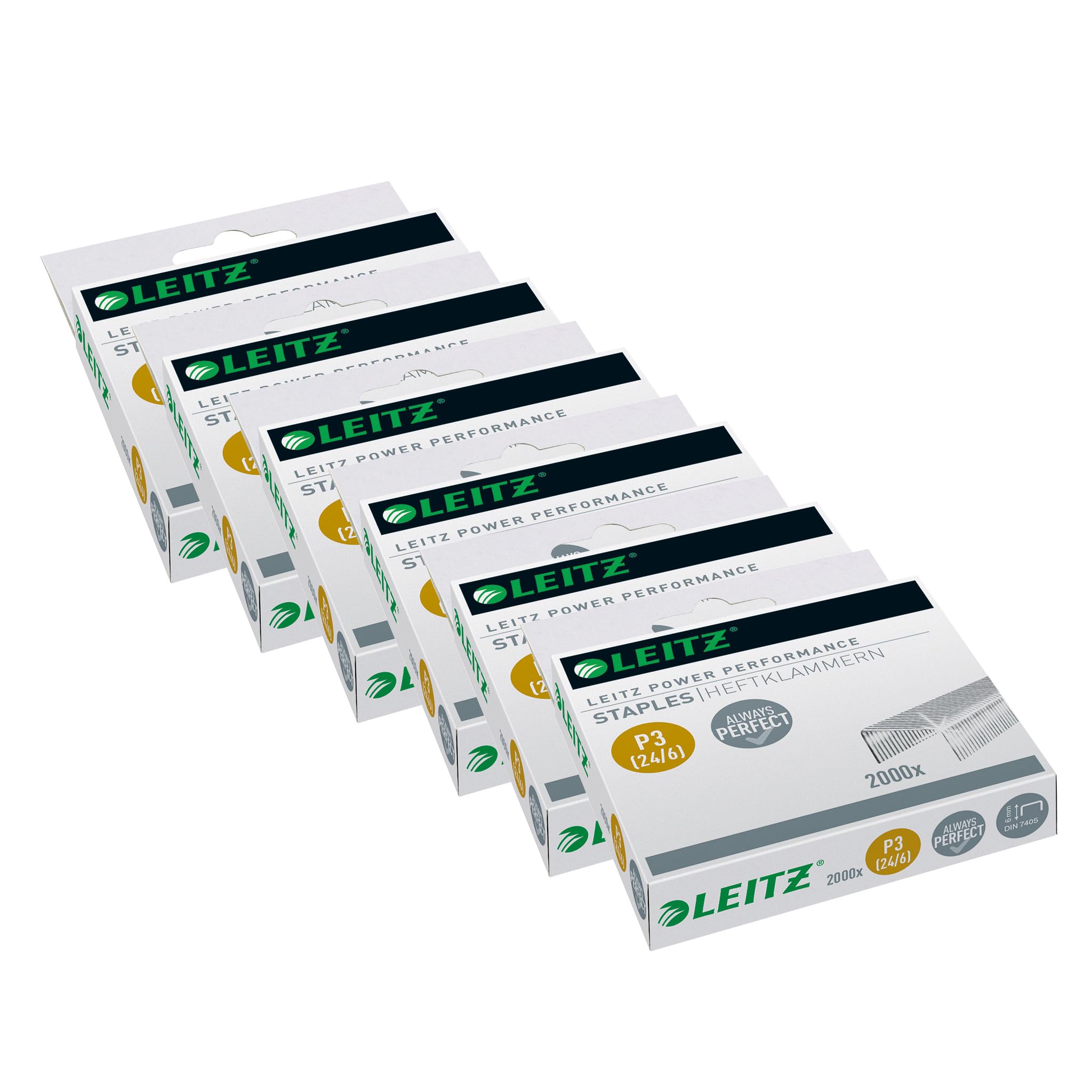 Leitz 55701000 Staples P3 24/6 mm 6 x 2000 Items
