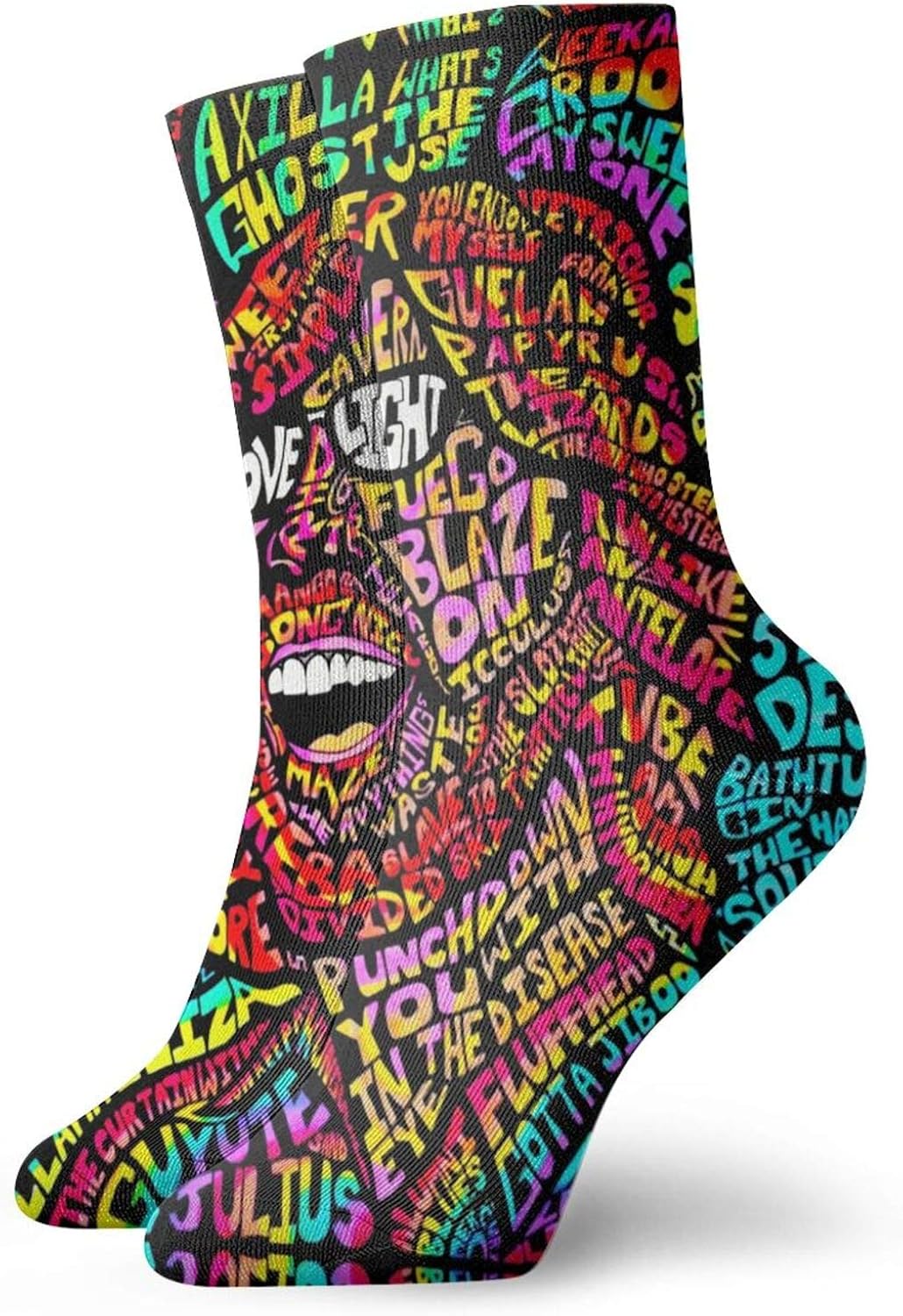 Phish Socks for Women & Men, Moisture Control Athletic