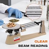 Bonvoisin Triple Beam Scale Mechanical Balance 2610g 0.1g Lab Weighing Platter view 5