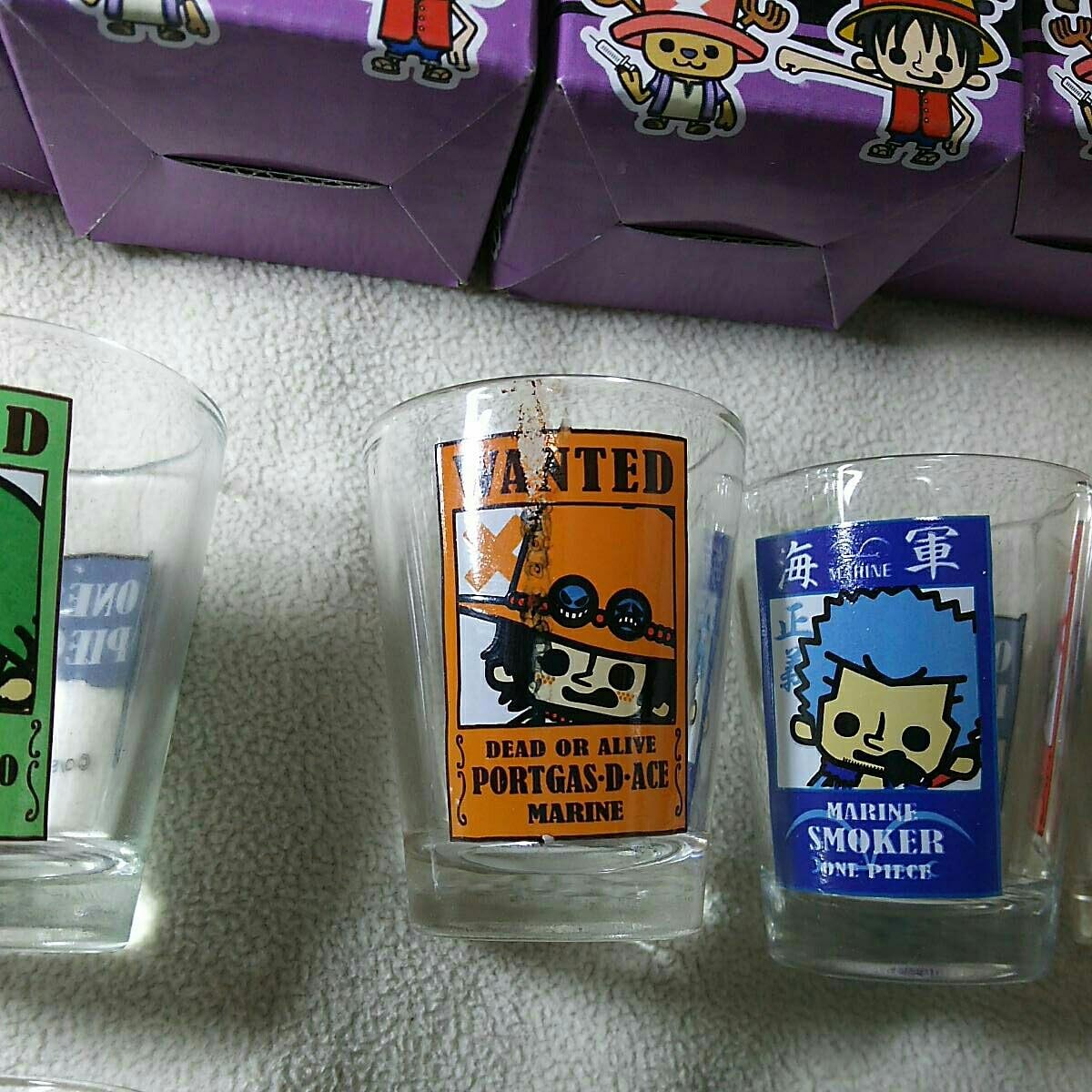 Amazon Co Jp ワンピース ミニグラス 29個セット パンソンワークス ショットグラス ルフィ ハンコック ナミ チョッパー ボニー ゾロ ホビー 通販