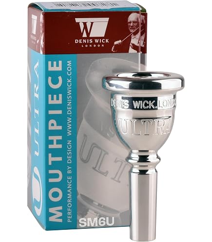 Amazon.com: Denis Wick Classic Euphonium Mouthpiece Silver Plated
