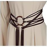 Joukavor Viking Troll Cross Rope Belt - Medieval Norse Witch Belt for Women