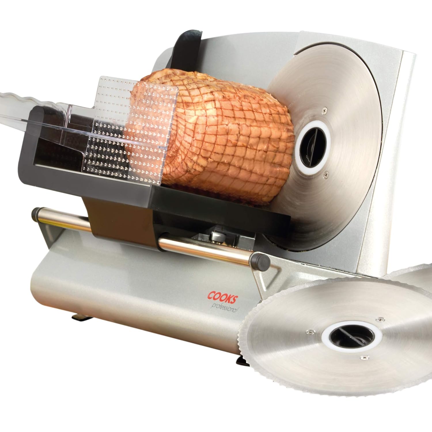 Cooks Professional Meat Slicer Machine for Home Use, Quiet 150W