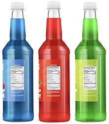 Lucy's Family Owned Shaved Ice Snow Cone Syrups