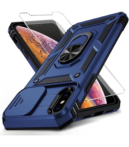 Amazon.com: YZOK for iPhone X Case, iPhone Xs Case,Built in Slide